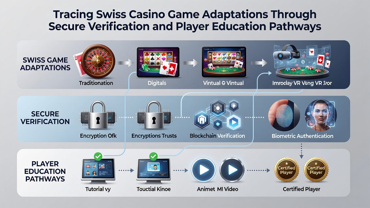 Educational dashboard within a Swiss casino app displaying responsible play statistics and verification status